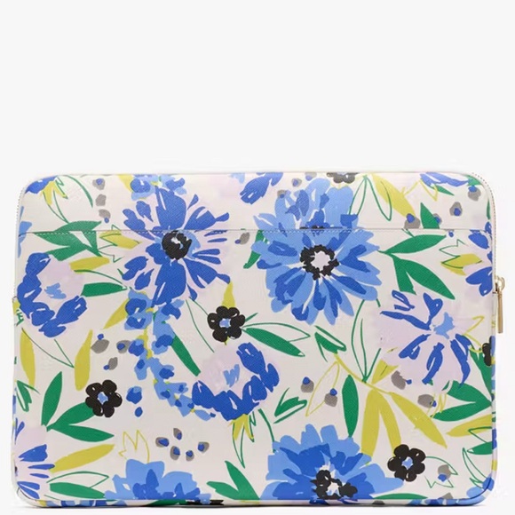 NWT ♠️Kate Spade ♠️ Madison Floral Laptop Sleeve ♠️ - Picture 1 of 3